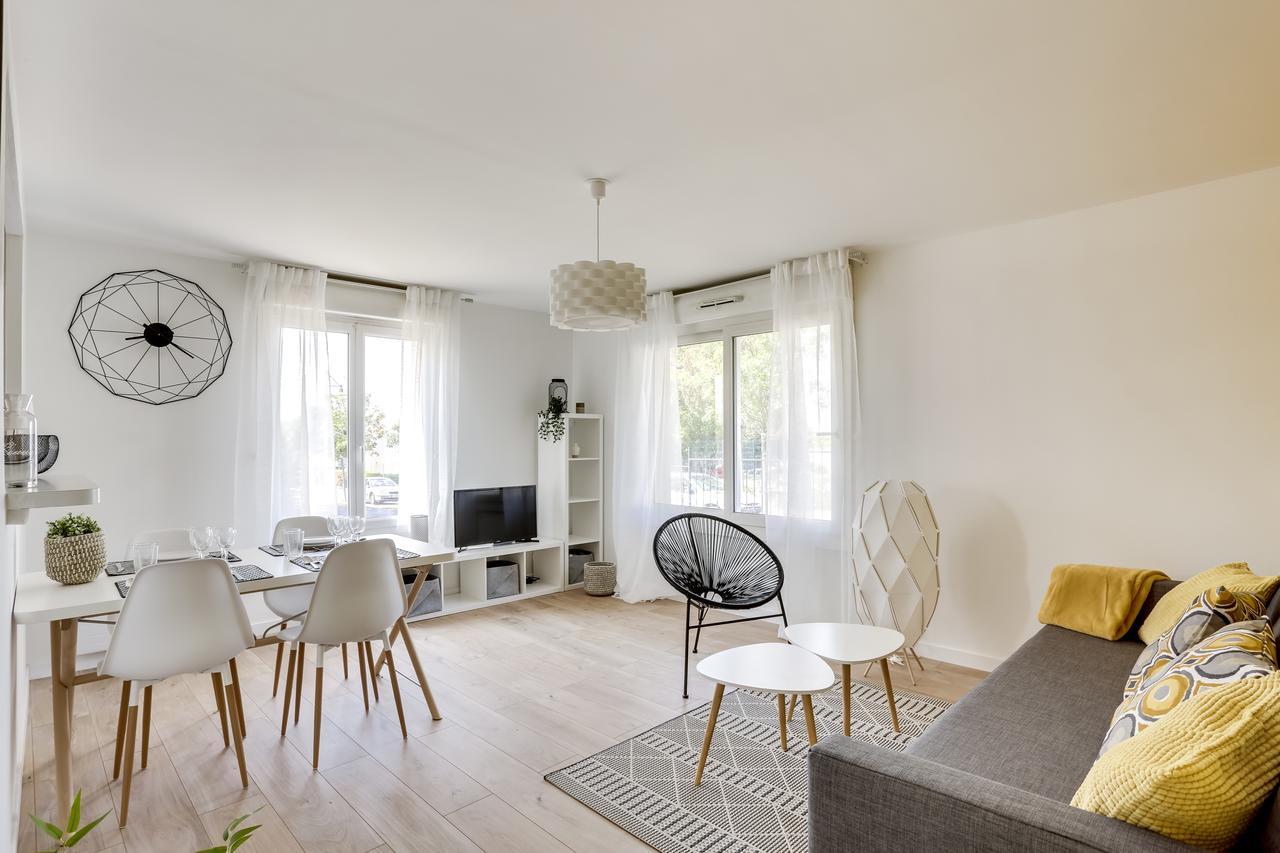 T2 Calme, Fonctionnel Et Spacieux - Proche Paris Chanteloup-les-Vignes Bagian luar foto